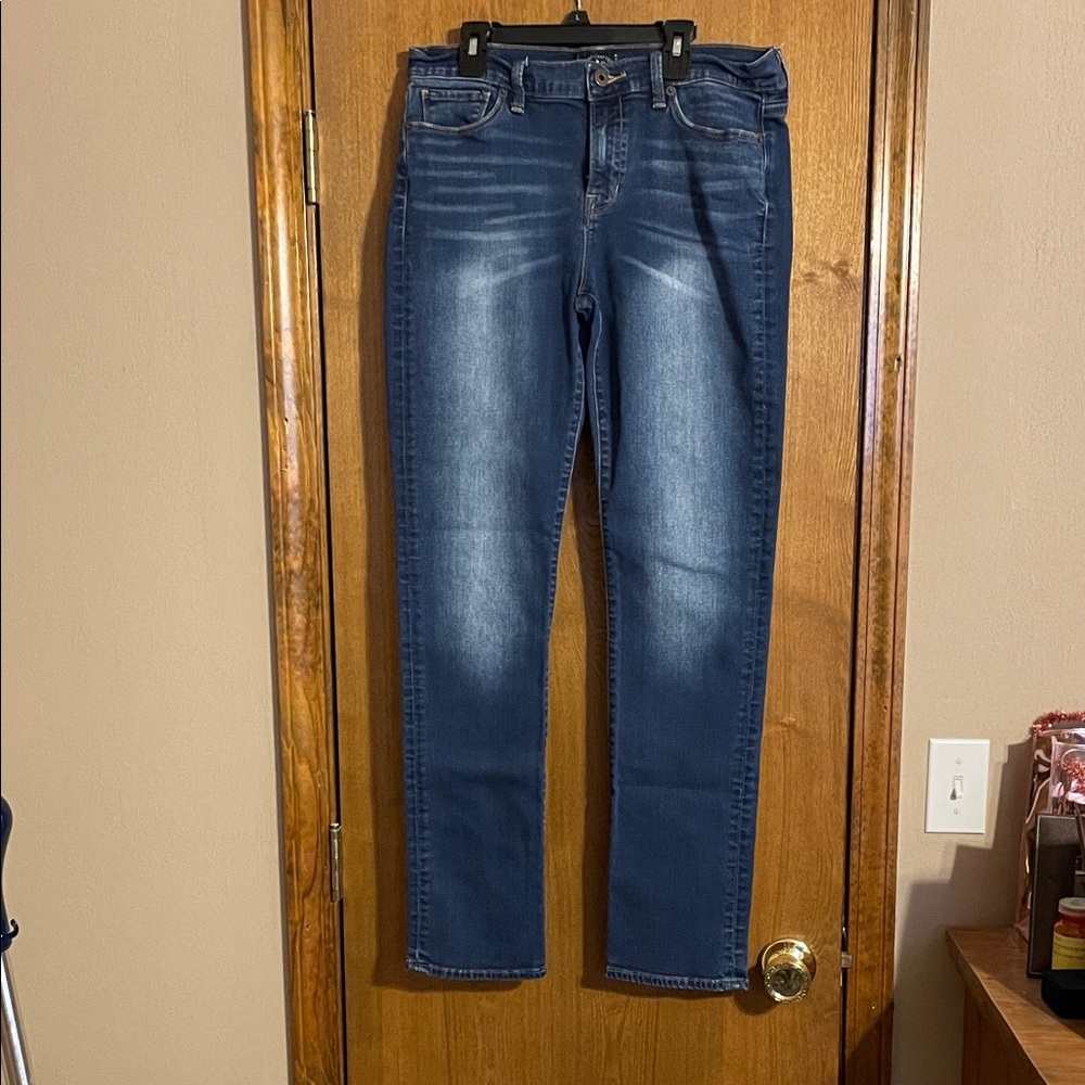 Lucky Brand Women's Straight Leg Jeans - Dark Blue